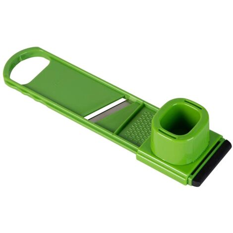 Fackelmann Mini affetta verdure 2in1 con paradito e grattugia in acciaio inossidabile (45583) (1/4)
