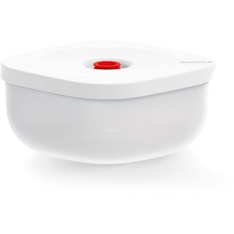Guzzini - SAVE IT Contenitore Sottovuoto Basso (L) - Bianco, 19,7x19,7xh9,7 cm 1900 cc - 11850211 (1/5)