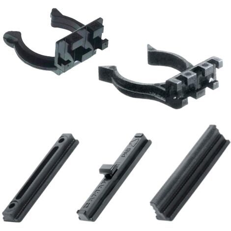 KIT UNIVERSALE CLIP PER PLINTHE DA VISARE A TENONE A QUANTO DI SALVASPAZIO CUCINA BAGNO