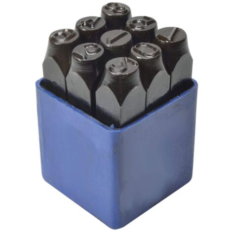 Set Punzoni Numerici Faithfull 8mm - Per Marcatura Metalli E Strumenti - Foto 9