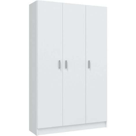Habitdesign FOARM7143O Mobile Multiuso Tutto in Laminato, Bianco, 3