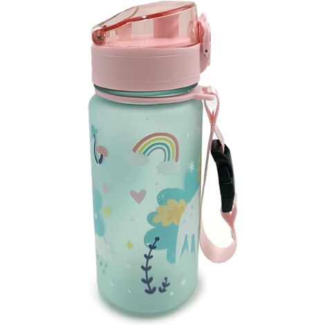 Puckator Borraccia Infrangibile Per Bambini Con Apertura A Scatto 350ml Unicorno Magico 84217849