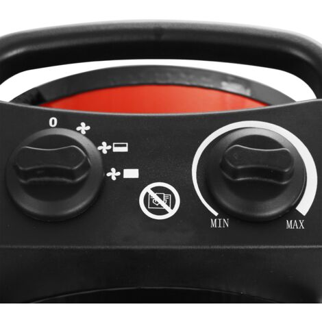 FHR 3050 A,Termoventilatore, Ceramica Professionale, 3000 W, 2 Potenze
