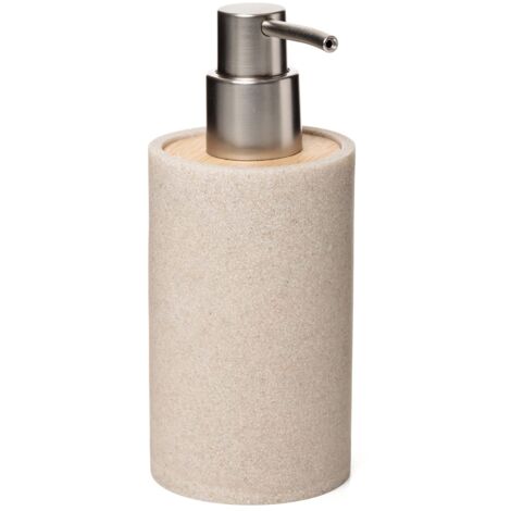 TATAY Portasapone Da Bagno Bohol: Riciclato E Senza BPA – Grigio Antracite – Design Moderno Con Fori