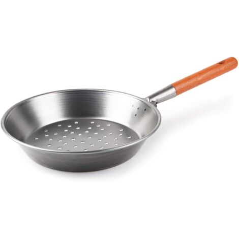 PADELLA CASTAGNE M/LEGNO 27cm (1/4)