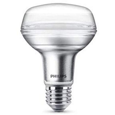 Philips 8L60R80B1 Lampadina LED Riflettore R80, 60 W, E27, 2700 K Non Dimmerabile 4W, Bianco (1/5)