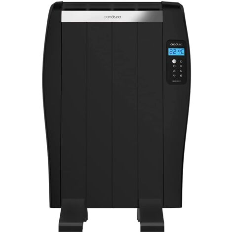 Cecotec Emettitore Termico ReadyWarm 800 Thermal Black. 4 Elementi e 600 W, display LCD, telecomando a distanza, timer, selezione della temperatura, copertura di 8 m² (1/5)