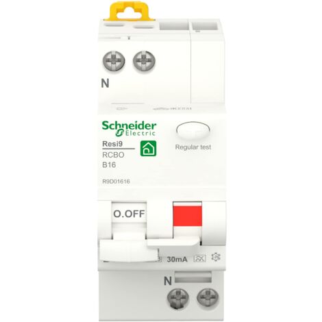 Schneider Electric R9D01616 Interruttore Fi/LS, Grigio