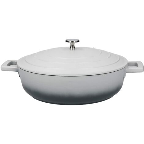 Pentola Aster alluminio fuso 4 litri grigio ombra 28 cm (1/5)