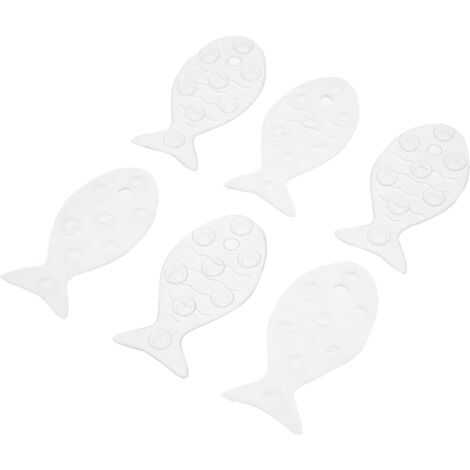 TATAY Adesivo per vasca da bagno antiscivolo, in PVC, bianco, taglia unica (1/3)