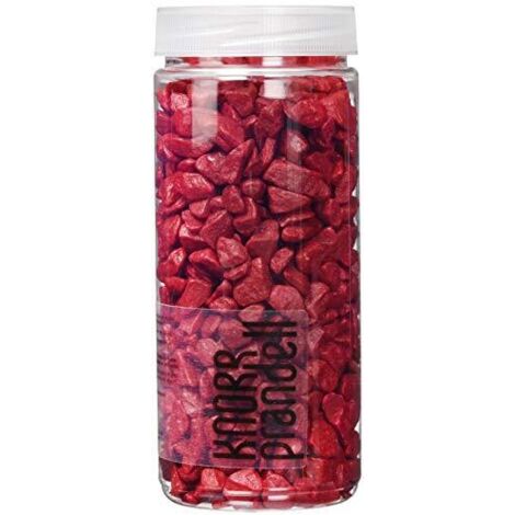 Knorr Prandell 218236205 - Pietre decorative 9-13 mm, 500 ml, colore: Rosso (1/4)