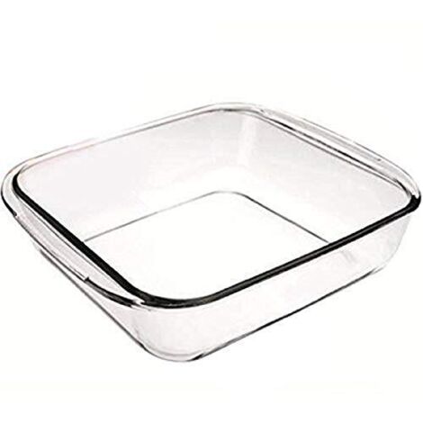 Ibili "Cristallo Quadrato, Colore: Trasparente, 25 x 22 x 5 cm (1/2)