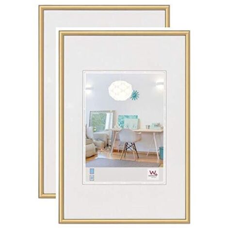 Cornice In Alluminio Walther Design - Stile Chair 20x30 Cm Oro - Elegante E Moderna - Foto 3