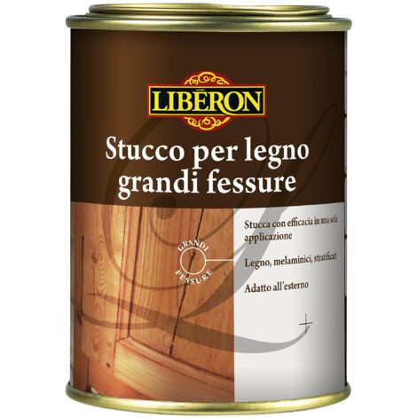 LIBERON STUCCO PER LEGNO GRANDI FESSURE Noce Medio 200 ml (1/2)