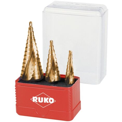 Ruko Punta A Gradino HSS TiN, Scanalata A Spirale Con Rettifica Incrociata 4 30 Punta Da Trapano 14766783