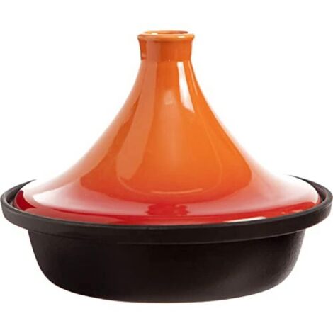Cosy & Trendy 6356984 - Tajine a induzione, Ghisa, Nero, D 25 CM (1/2)
