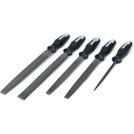 NICHOLSON Crescent 22040HNNN Set di Lime per Uso Generico con Impugnature Ergonomiche, 5 Pezzi Multicolore Taglia Unica (1/3)