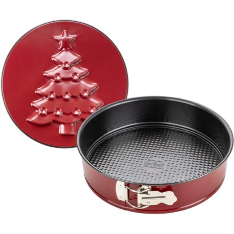 Zenker Tortiera apribile 2 in 1. Un fondo classico e un fondo a forma di albero di Natale (1/4)