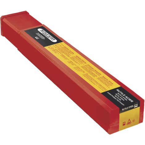 Gys Elettrodi Rutilo E6013 in Acciaio Diametro 2 5 Mm, Confezione da 75 per Saldatura Arc/Mma in Tutte Le Posizioni