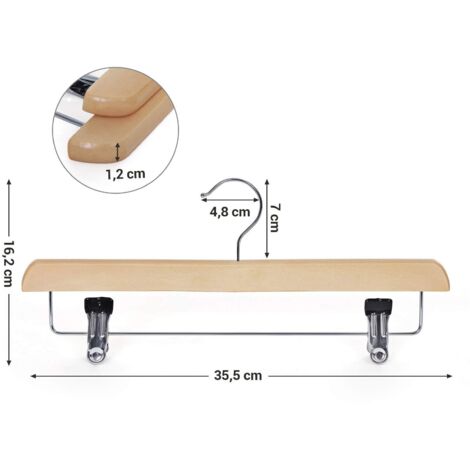 Grucce Con Mollette SONGMICS - Set 8 Pezzi, Gancio Girevole, Bianco - Foto 5