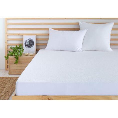 Todocama - Coprimaterasso regolabile in spugna, impermeabile e traspirante, Disponibile in tutte le misure, Letto da 150 x 190/200 cm
