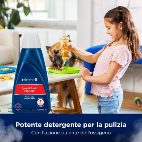 Detergente Bissell Wash &amp; Protect PRO Per Tappeti E Divani - Formula Concentrata 2x - Protettivo Macchie