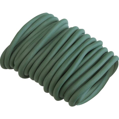 Windhager Filo da Giardino con Guaina in Gomma, Filo gommato, Filo per