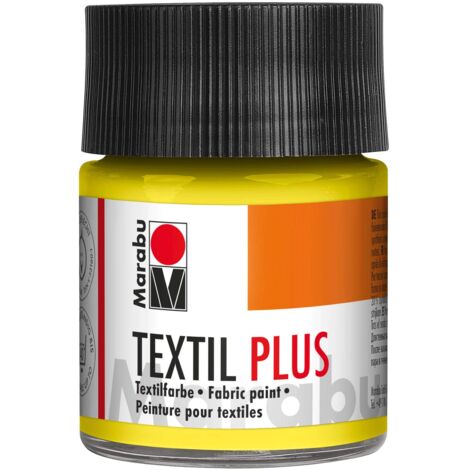 Marabu Textil Plus 17150039020 – Colore Per Tessuti Scuri, Limone 15ml, Lavabile A 40°C, Made In Germany - 2