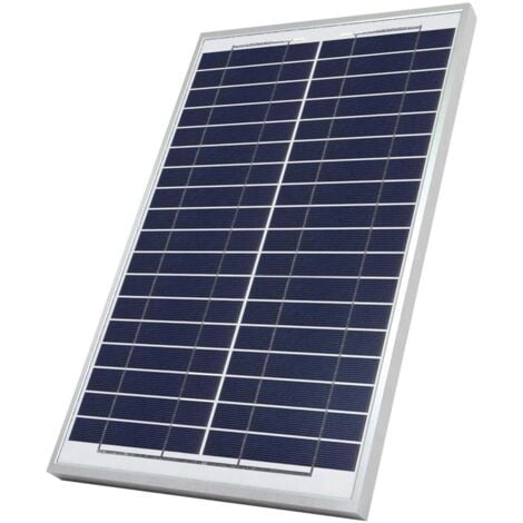 TEMPO DI SALDI Pannello Solare Fotovoltaico Monocristallino Da 20W 21V Con Pinze A Morsa