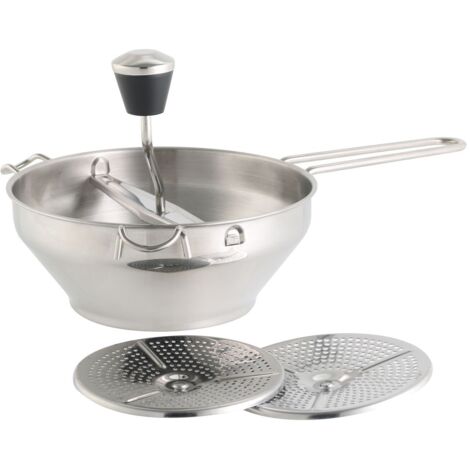 Axentia Passiermühle passaverdure, Acciaio Inox, Argento, 9 x 32 x 22 cm (1/5)