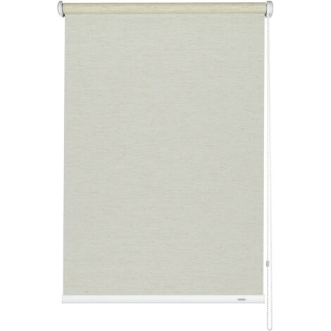 Gardinia 6525142180 Tenda a Rullo con Catenella Laterale, Tessuto, Silvalin Naturale, 142 x 180 cm