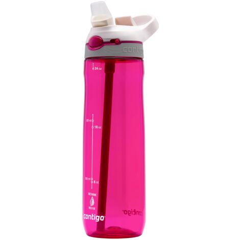 Contigo Ashland Autospout Bottiglia acqua con cannuccia, 720 ml senza BPA, Borraccia sportiva a prova di perdite, Ottima per la scuola, la palestra, la bicicletta (1/5)