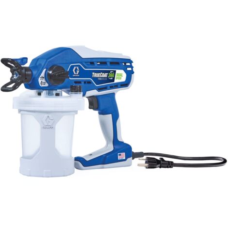 Magnum by Graco 26D520 TrueCoat 360 Dual Speed, Spruzzatore di vernice airless portatile a velocità doppia con cavo, modello UE, uso domestico, piccoli progetti decorativi (pressione massima 138 bar)