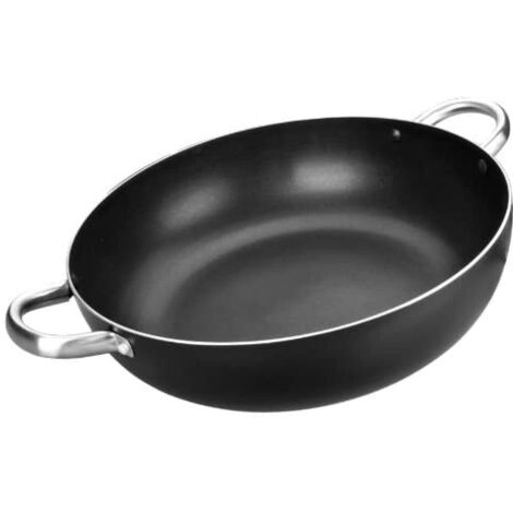 IBILI SARTEN Honda con 2 ASAS I-Chef 32 CM, Stainless Steel (1/3)