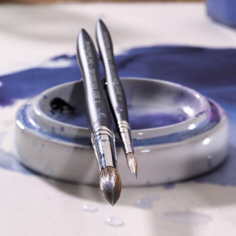 Pennello Per Acquerello Winsor & Newton - Pelo Di Martora, Punta Tonda, Numero 6 - Foto 3