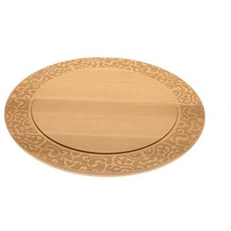 Alessi MW23 Dressed in Wood Piatto per Formaggi, Legno di Faggio, 24.8 Centimeters (1/4)
