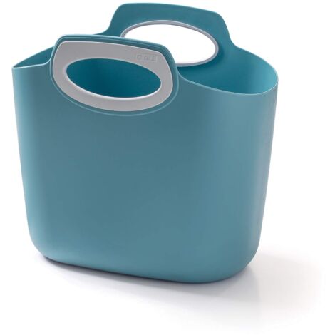 GF Garden for 2 Everyday Borsa-Contenitore in Plastica Morbida, con Maniglie, Blu (1/5)