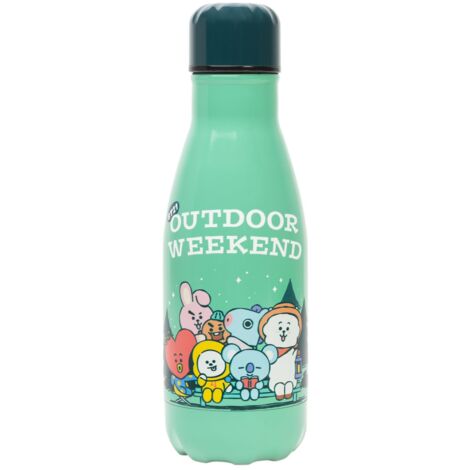 Grupo Erik: Bottiglia termica BT21  Borraccia termica BT21 260 ml, doppia parete in acciaio inox, chiusura ermetica, BPA free, Thermos BT21, BT21 Gadget (1/5)