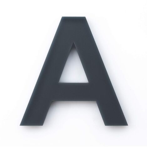 Meinplexi B-A-20 - Lettera in acrilico, antracite RAL: 7016 (1/4)