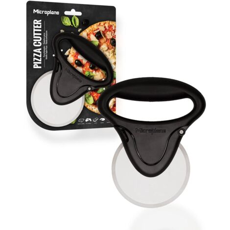 Microplane Taglia-Pizza Rotella tagliapizza Acciaio Inossidabile Nero