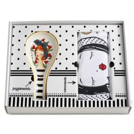 Egan Set Canovaccio e Poggiamestolo Le Pupazze, 214032 (1/2)