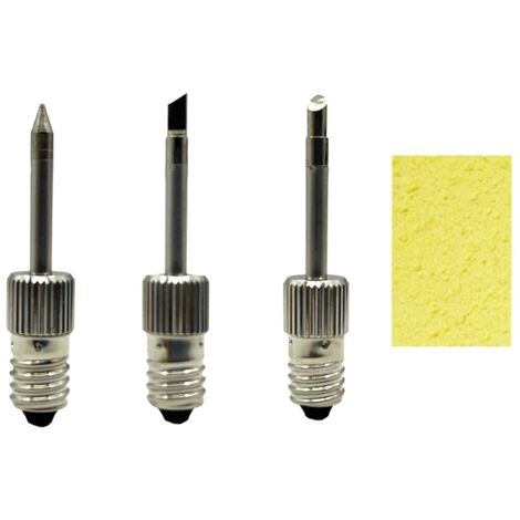 3 Punte Di Saldatura Per Saldatore USB – Interfaccia E10, In Rame Placcato Ferro/Nichel/Cromo, Per Stazioni Di Saldatura, Puntoni Filettati - 2