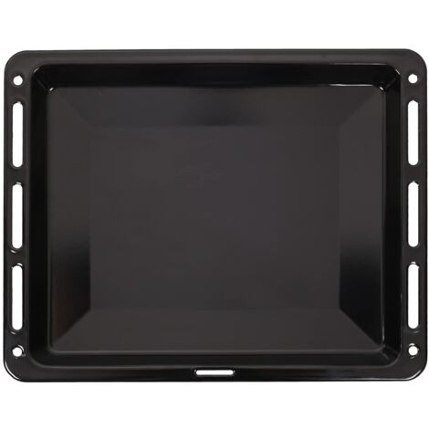 ICQN Teglia da forno 460 x 370 x 30 mm (L x L x P) profonda Padella smaltata per forno e fornelli Adatto per Bosch Neff Constructa Resistente ai graffi e antiruggine (1/5)
