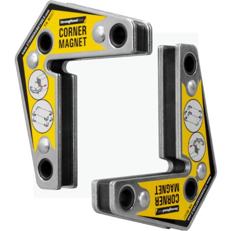 Strong Hand Tools Magneti angolari MST327, confezione doppia, 8,25 x 9,4 cm (1/4)
