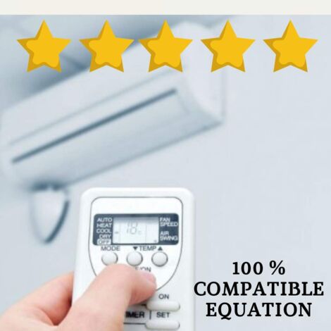 Telecomando Aria Condizionata Equation - Compatibile al 100% Con Consegna in 24-48 Ore