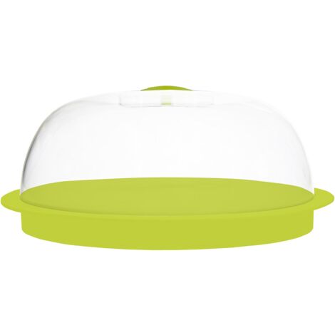 GIO'STYLE Giostyle Portatorta in Plastica 100% Riciclabile, Verde