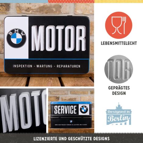 Salvadanaio Metallo BMW Design Retrò - Regalo Perfetto Per Fan Auto Tedesche, Capienza 1 Litro - Foto 10