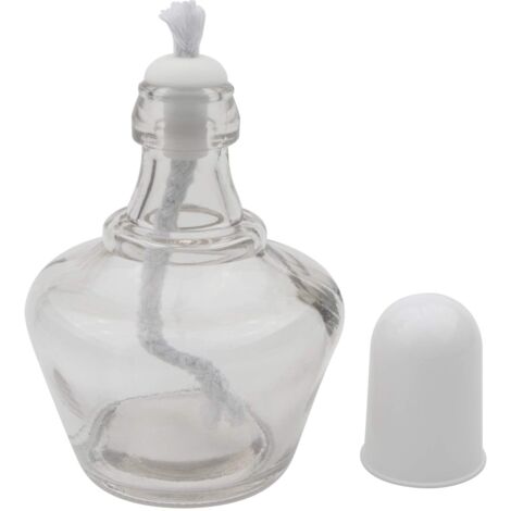 Pxyelec - Lampada in vetro con bruciatore ad alcool, attrezzatura per il riscaldamento, 150 ml (1/5)