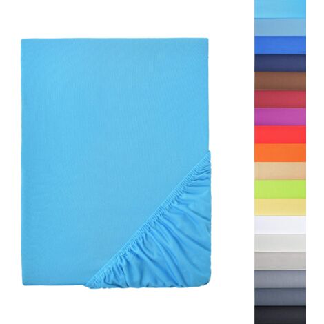 Offerta speciale NatureMark Lenzuola in microfibra a un prezzo vantaggioso Molte misure e colori di marca (120x200 cm, turchese)... (1/5)