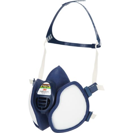 3M 4279C Respiratore per Gas, Vapori e Polveri, Bianco